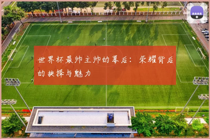 世界杯最帅主帅的幕后：荣耀背后的抉择与魅力
