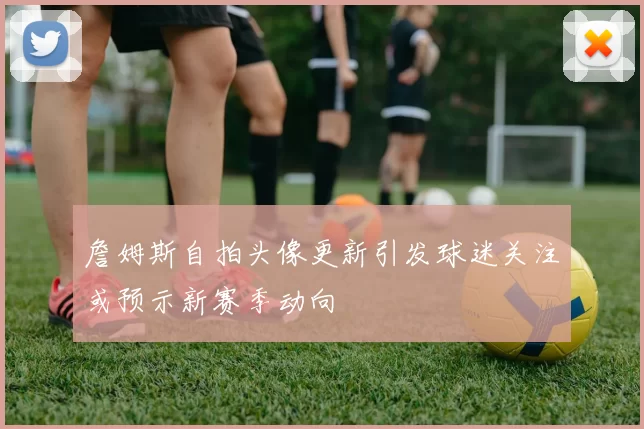 詹姆斯自拍头像更新引发球迷关注或预示新赛季动向