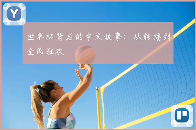 世界杯背后的中文故事:从转播到全民狂欢